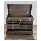 Kennedy Bench Top Locking Metal Machinist Chest
