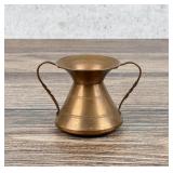 Two Handled Copper Amphora