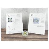 1998 Perthshire Yellow Rose Bouquet Paperweight