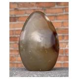 Carved Polished Agate Egg