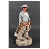 Daniel R Monfort Cowboy Sculpture