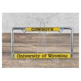 University Of Wyoming Cowboys License Plate Frame