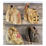 Collection of Rawlings Baseball Mitts Gloves