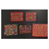 Kuna Mola Cloth Panels