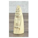 Alaskan Inuit Eskimo Ivory Billiken Carving