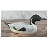 Carved Wood Pintail Duck Decoy