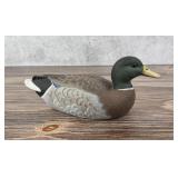 V Hill Mallard Drake Painted Duck Decoy