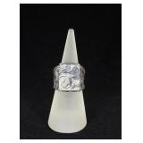 Sterling Silver Dendritic Agate Ring