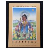 Monte Dolack Missoula Heritage Festival Print