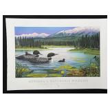 Monte Dolack Watchable Wildlife Print