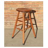 Mid Century Stool Made in New England