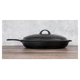 Griswold Cast Iron No 15 Oval Pan & Lid