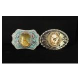 Gold Miner Jasper Cowboy Belt Buckles
