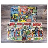 Group Of Avengers Silver Age Comic Books