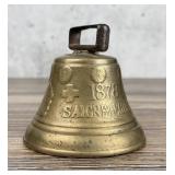 Antique Swiss Bronze Cow Bell 1878