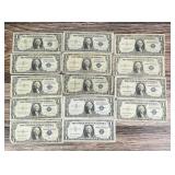 Collection of $1 Silver Certificates