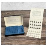 Franklin Mint Sterling Presidential Mini Coin Set