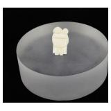 Alaskan Inuit Eskimo Walrus Ivory Brooch