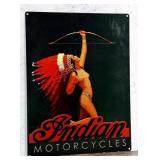 Indian Motorcycles Tin Sign