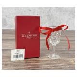 Waterford Crystal Lismore Goblet Ornament
