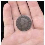 1824 Coronet Liberty Head Large Cent