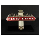 1941 Chrysler Windsor Saratoga Trunk Emblem