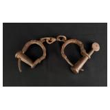 Hand Forged Shackles Handcuffs