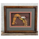 Ann Reddog Alvstad Miniature Peace Pipe & Pipe Bag