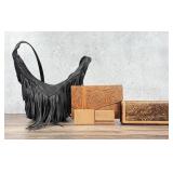 Group Of Western Leather Items