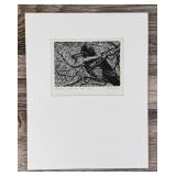 Claire Emery Kingfisher on Rattlesnake Creek Print