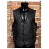 Johnson Leathers Leather Motorcycle Vest