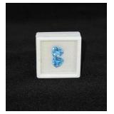 8.9ct Swiss Blue Topaz Gemstones