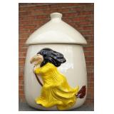 Mid Century Halloween Witch Cookie Jar