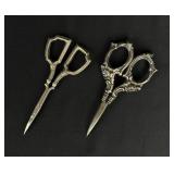 Sterling Silver Handled Sewing Scissors