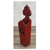 Antique Chinese Lacquered Wood Chopstick Holder