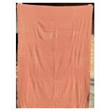 Salmon Wool Pendleton Blanket