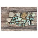 2275 Carats of Jewelry Grade Turquoise Rough