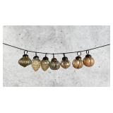 Antique German Glass Kugel Christmas Ornaments