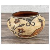 Historic Isleta Pueblo Pottery Bird Jar