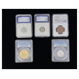 Group Of Graded Coins
