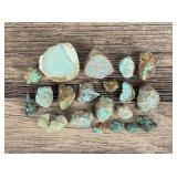 2300 Carats of Jewelry Grade Turquoise Rough