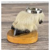 Montana Mountain Goat Hoof Ashtray