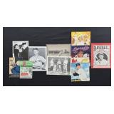 Collection of Antique Baseball Ephemera