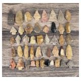 Ancient Native American Indian Arrowheads Points