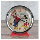 Walt Disney Mickey & Goofy Alarm Clock