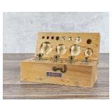 WH Curtin Gram Scale Weight Set