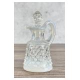 Fenton Glass Hobnail Cruet