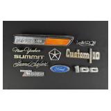 Collection Of Automobile Fender Emblems