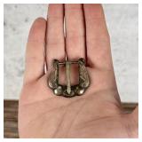 Sterling Silver Cowboy Belt Buckle