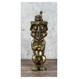 Mid Century Brass Tiki Totem